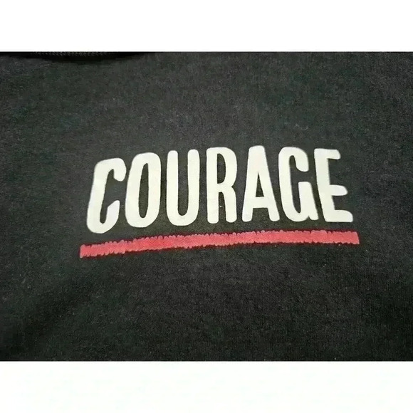 Chance The Rapper Be Encouraged Tour Hoodie Courage Black Pullover Size Small - Picture 3 of 5